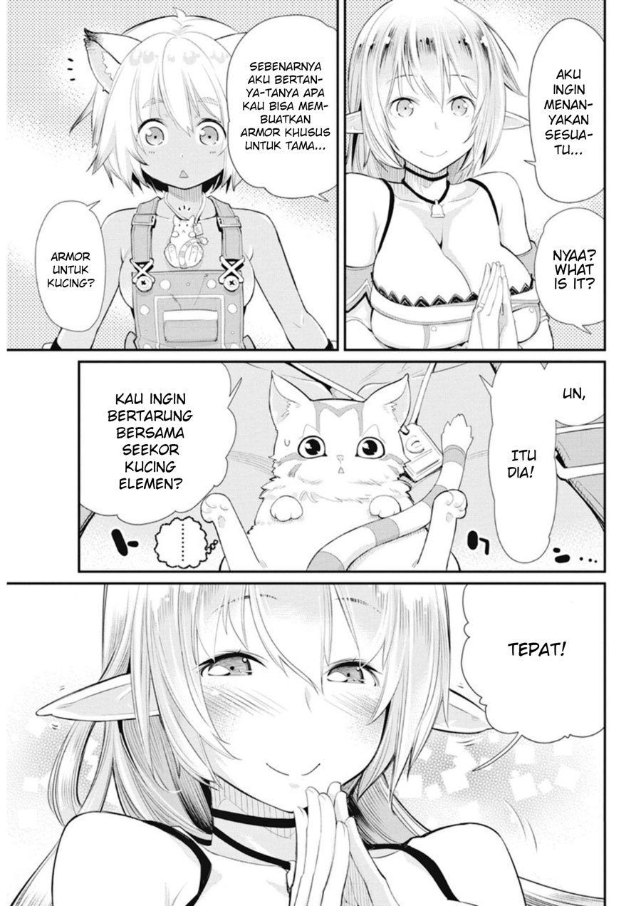S-Rank Monster no Behemoth Dakedo, Neko to Machigawarete Erufu Musume no Kishi (Pet) Toshite Kurashitemasu Chapter 04 Gambar 16
